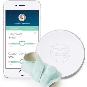 Owlet Heart Rate Oxygen Baby Monitor